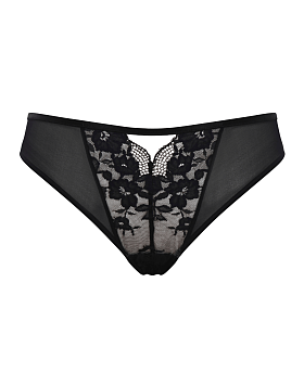Josephine Thong Black/Latte