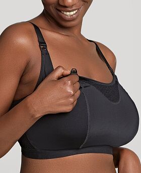 Katherine Non Wired Nursing Bra Black