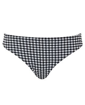 Gingham Classic Brief Black/White