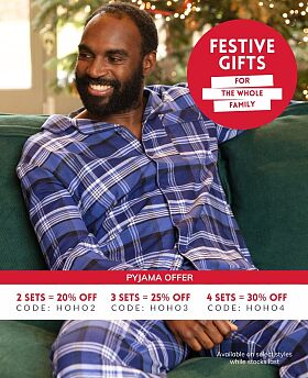 Riley Man Check Print Pyjama Set
