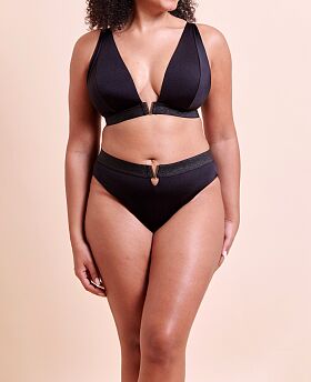 Siren Seas Non Wired Bikini Top Black
