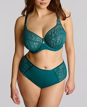 Sophia Full Cup Bra Teal Blue