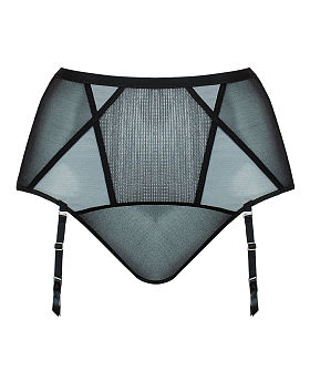 Sparks Fly High Waist Suspender Brief