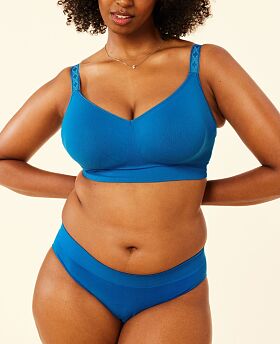Sugar Candy Basic Bralette Cobalt Blue