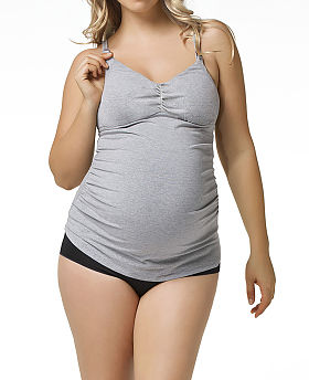 Gelato Nursing Tank Grey Gelato Nursing Tank Grey