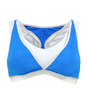 Lotus Comfort Yoga & Pumping Bra Blue