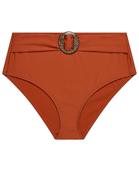 Tuscany High Waist Belted Brief Cinnamon