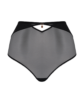 Unchained High Waist Brief Black