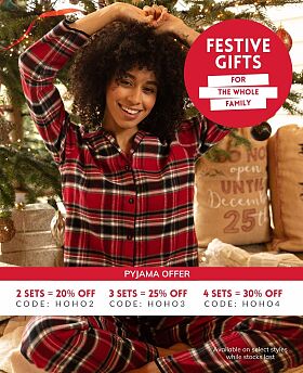 Windsor Check Print Pyjama Set