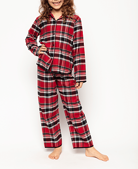 Mini Windsor Girls Check Print Pyjama Set