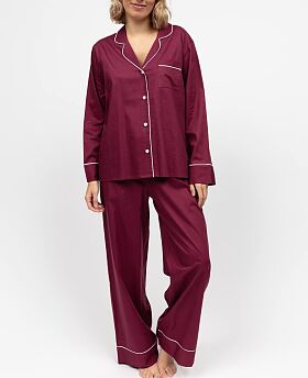 Hotel Pyjama Set Oxblood