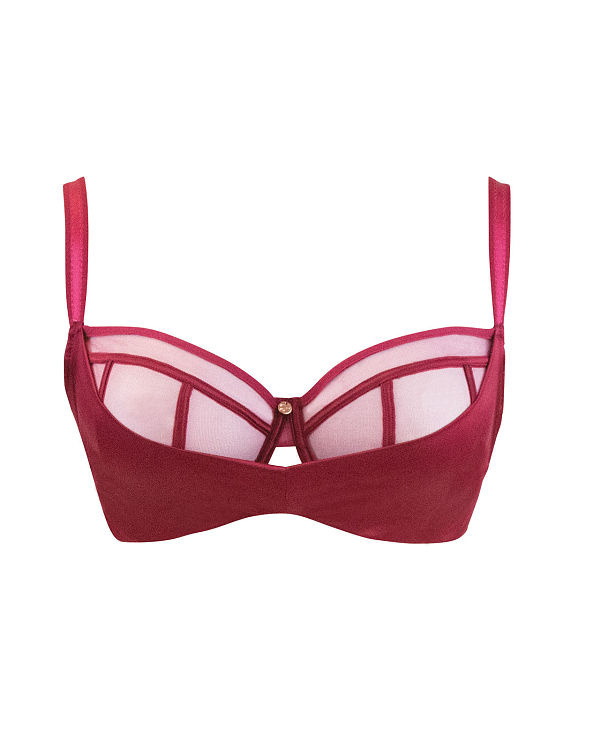 PeekABoo Balcony Bra TKD Lingerie