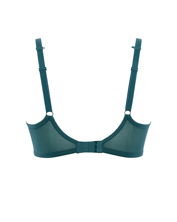 Cari Moulded Spacer Bra Blue Jade TKD Lingerie