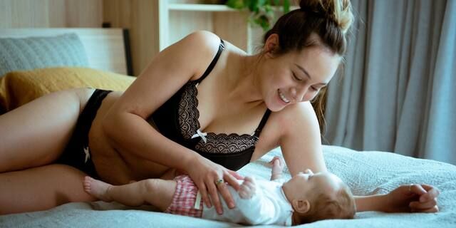 Soft non-wired nursing bra for ultimate comfort
